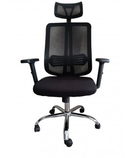 Silla Up Negra con cabecero