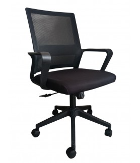 Silla Oficina Modern Negra