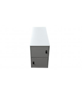 Mueble lateral con cajoneras